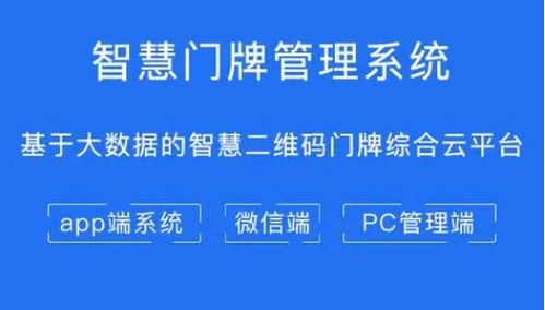 二维码智慧门牌管理系统 实现地址名称与地图范围查询的完美结合